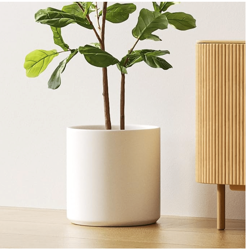 White Ceramic Pot